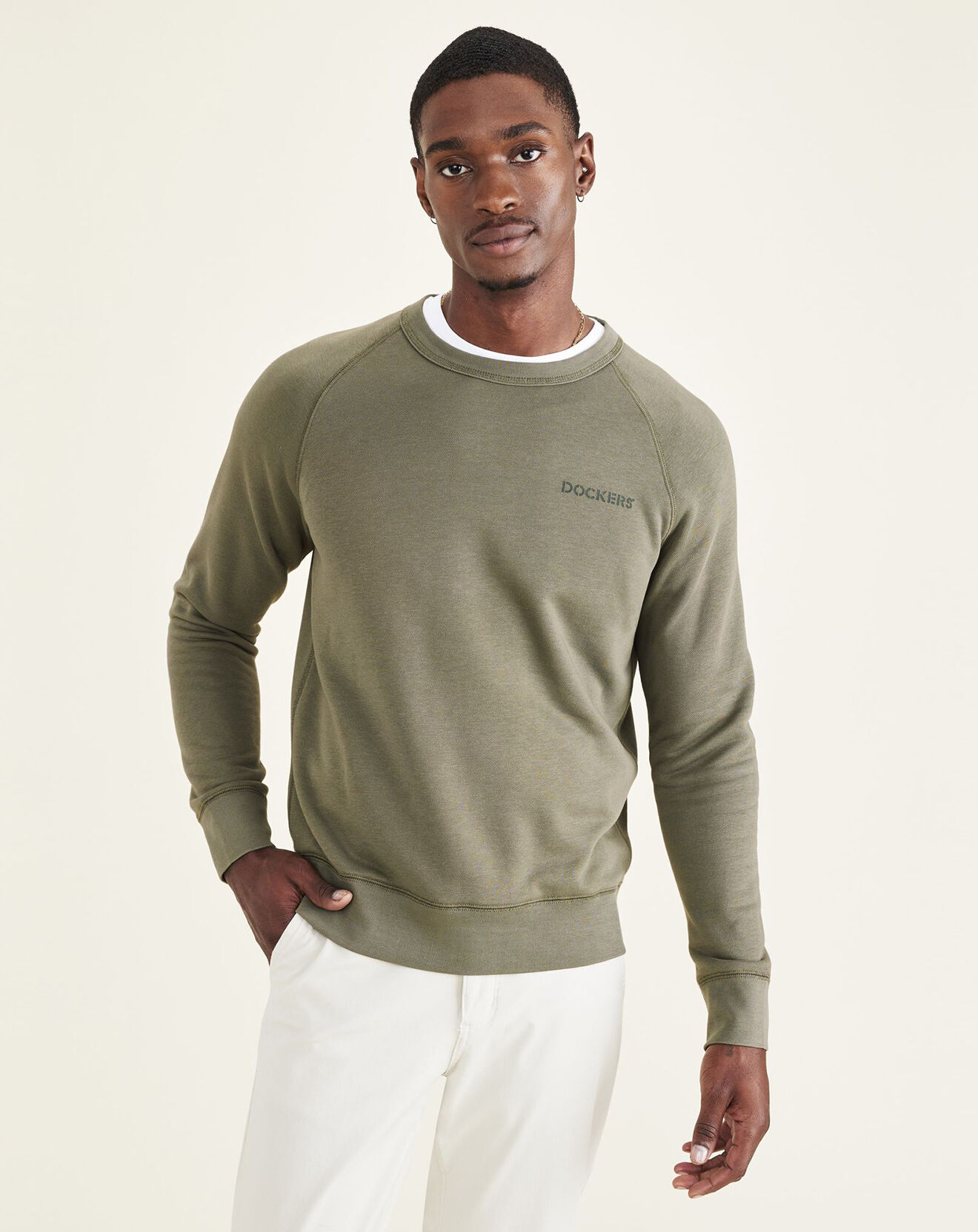Dockers Sweat Original Crewneck kaki