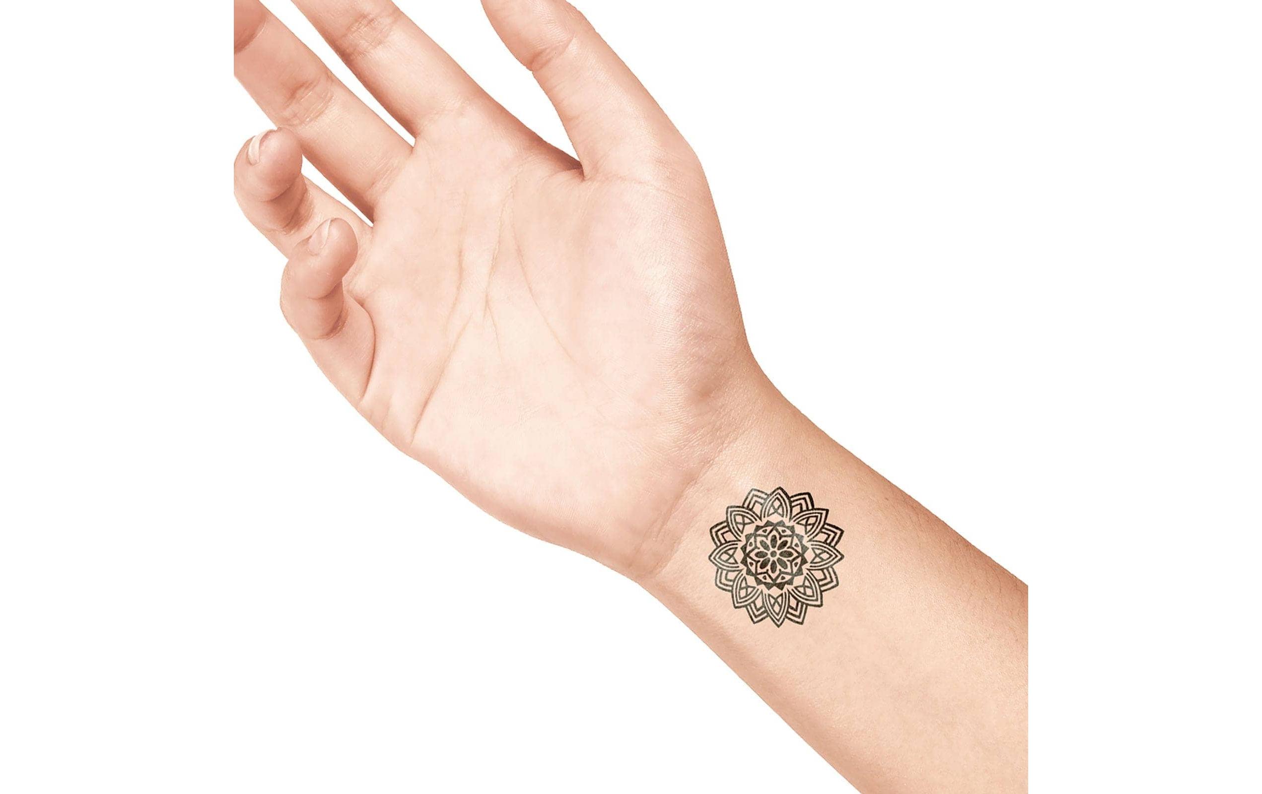 Tattoostempel Mandala LargeMotiv-Stein für das perfekte Outdoor-Make-Up