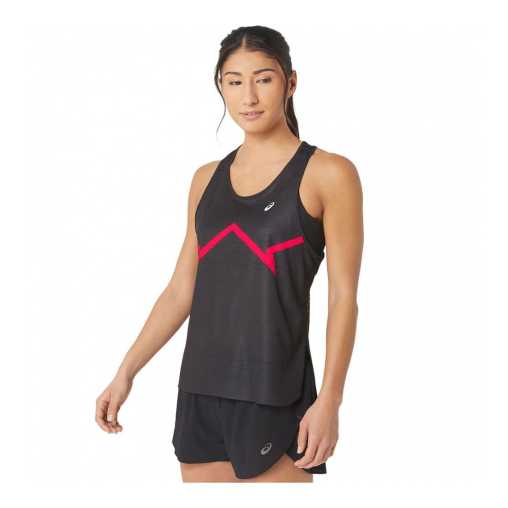 Asics VENTILATE ACTIBREEZE GRAPHIC - Débardeur Femme performance black