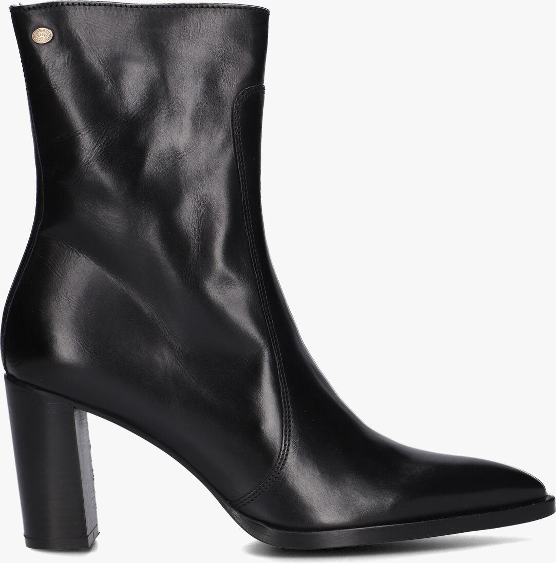 FRED DE LA BRETONIERE zwarte fred de la bretoniere enkellaarsjes paige ankle boot
