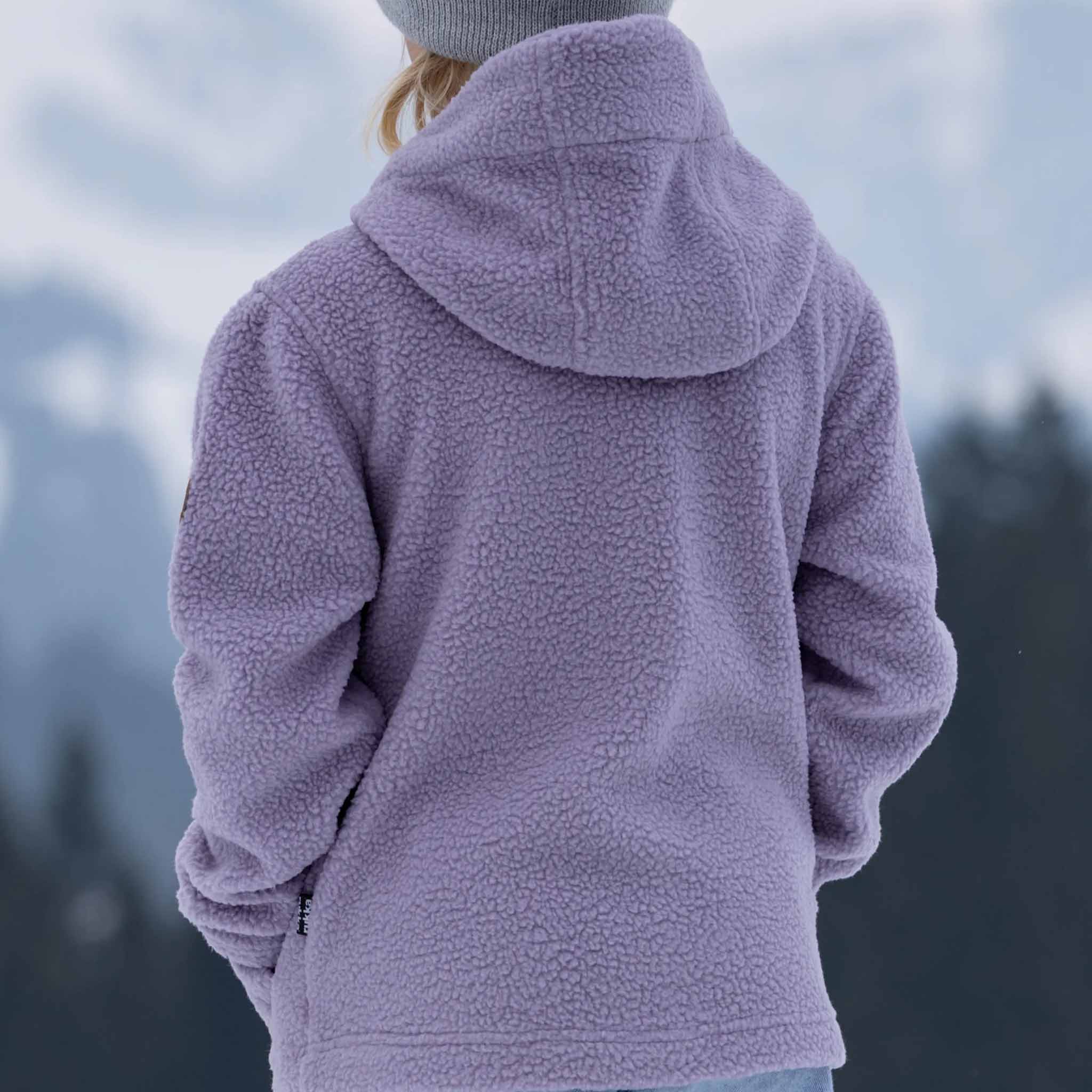 Kinder Fleece Sherpa Sammy Lavender Aura