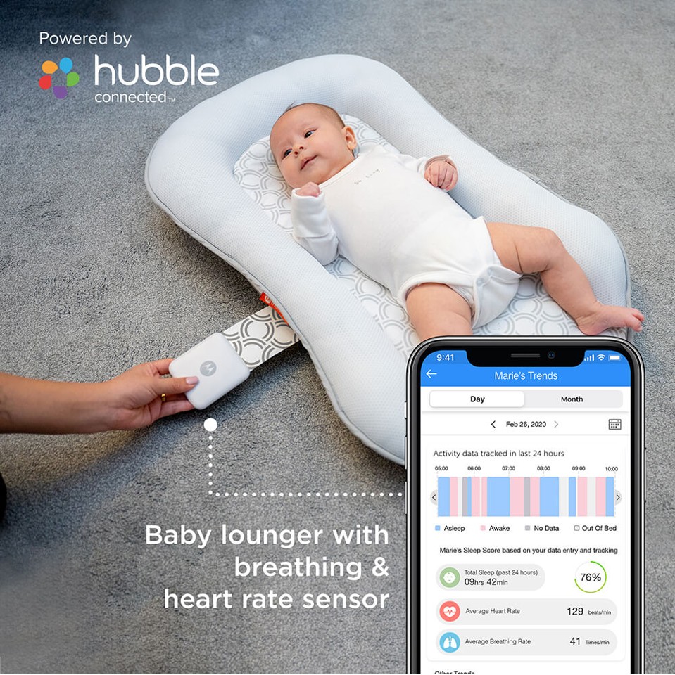 Motorola - Baby Nest MBP89SN Comfort Cloud WIFI