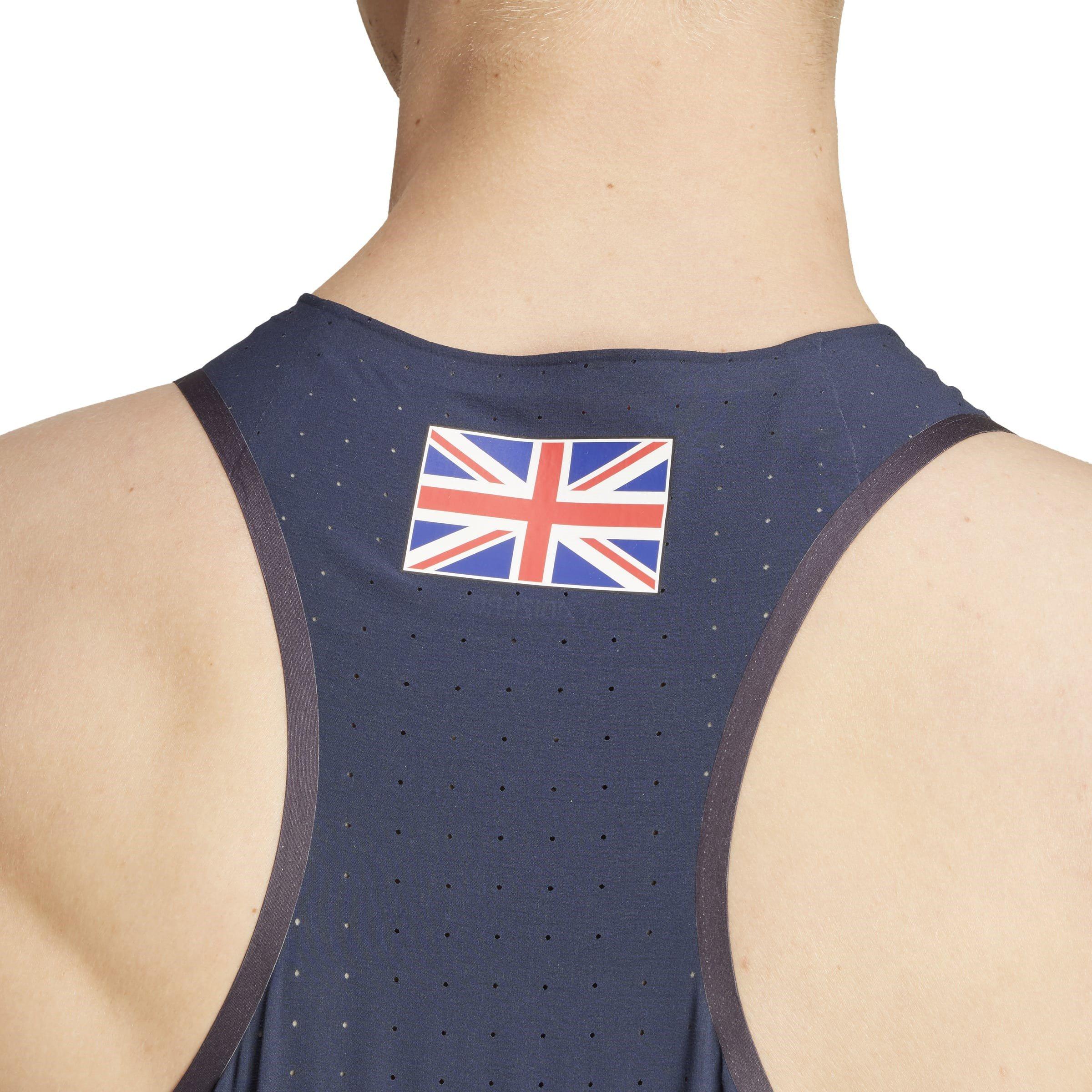 adidas Team GB Adizero Running Tank Top Adults