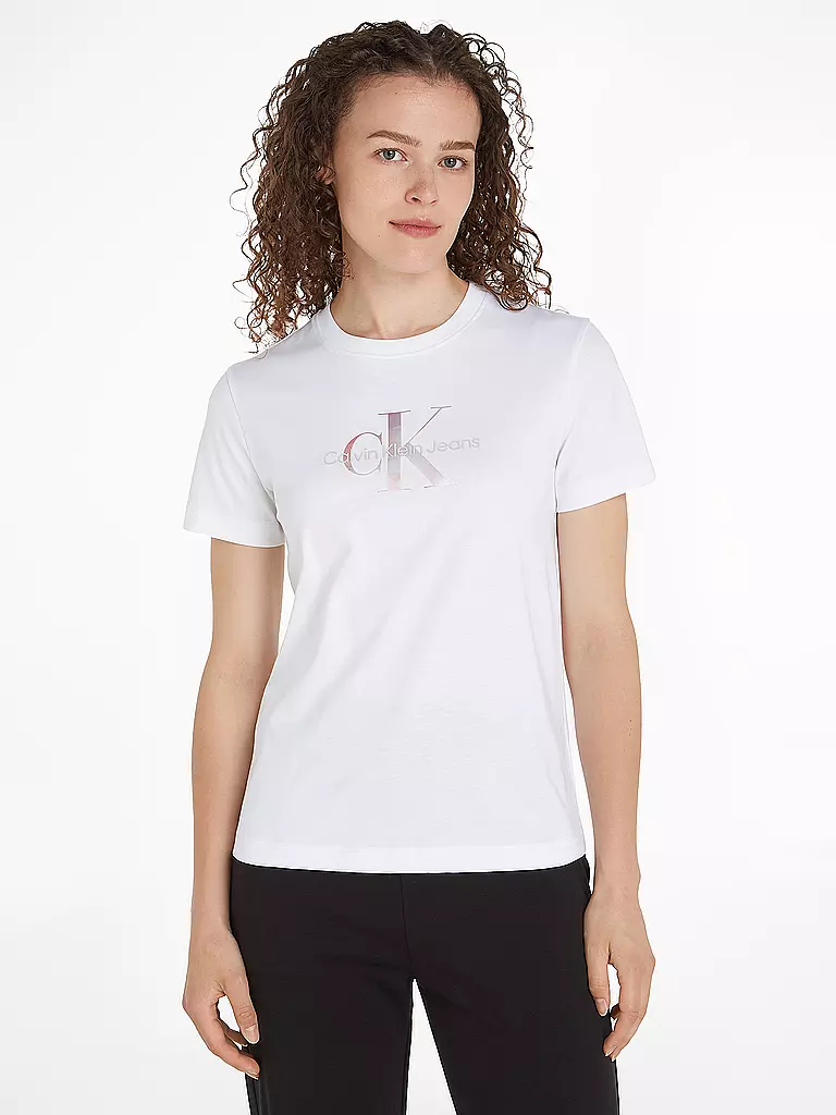 CALVIN KLEIN JEANS T-Shirt  weiss