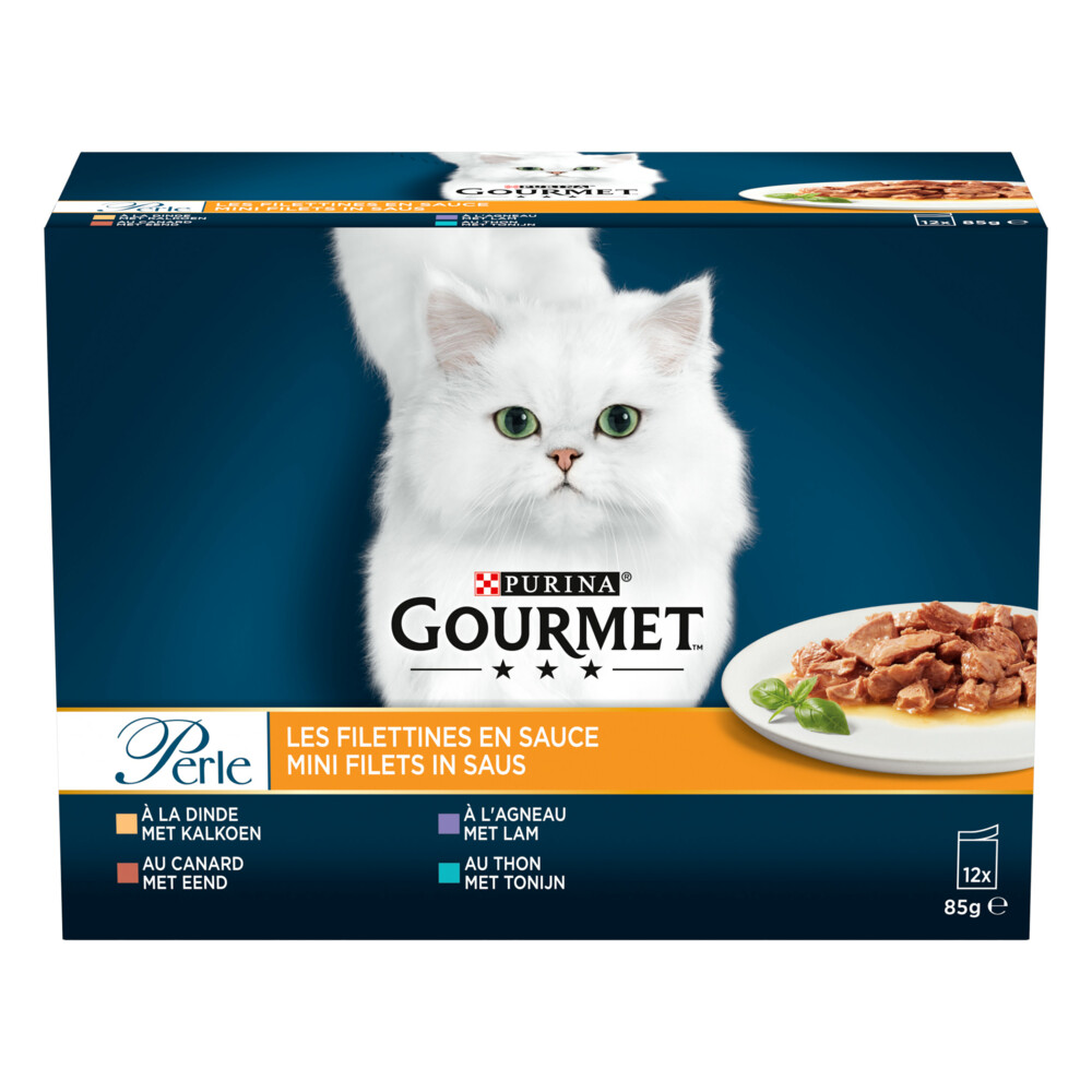 Gourmet Perle Mini Filets in Saus Mix12 x 85 gr