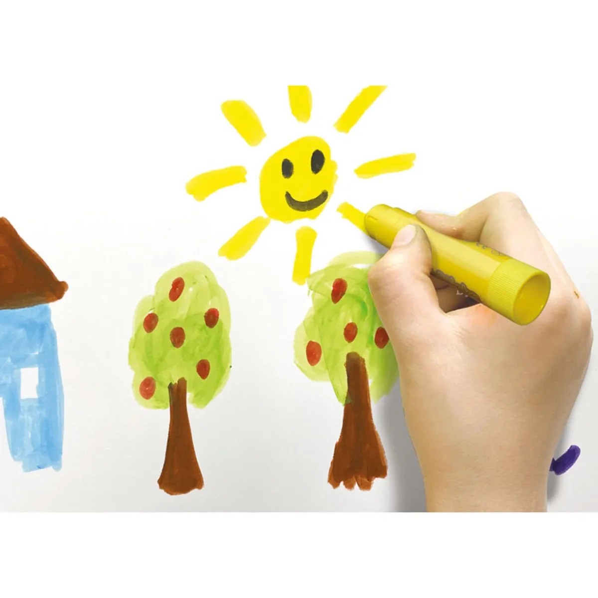Kid Jouets Mes Premiers Bâtons de Gouache (9)