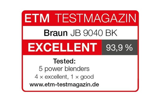 Braun Standmixer »PowerBlend 9 JB9040BK« 1600 W