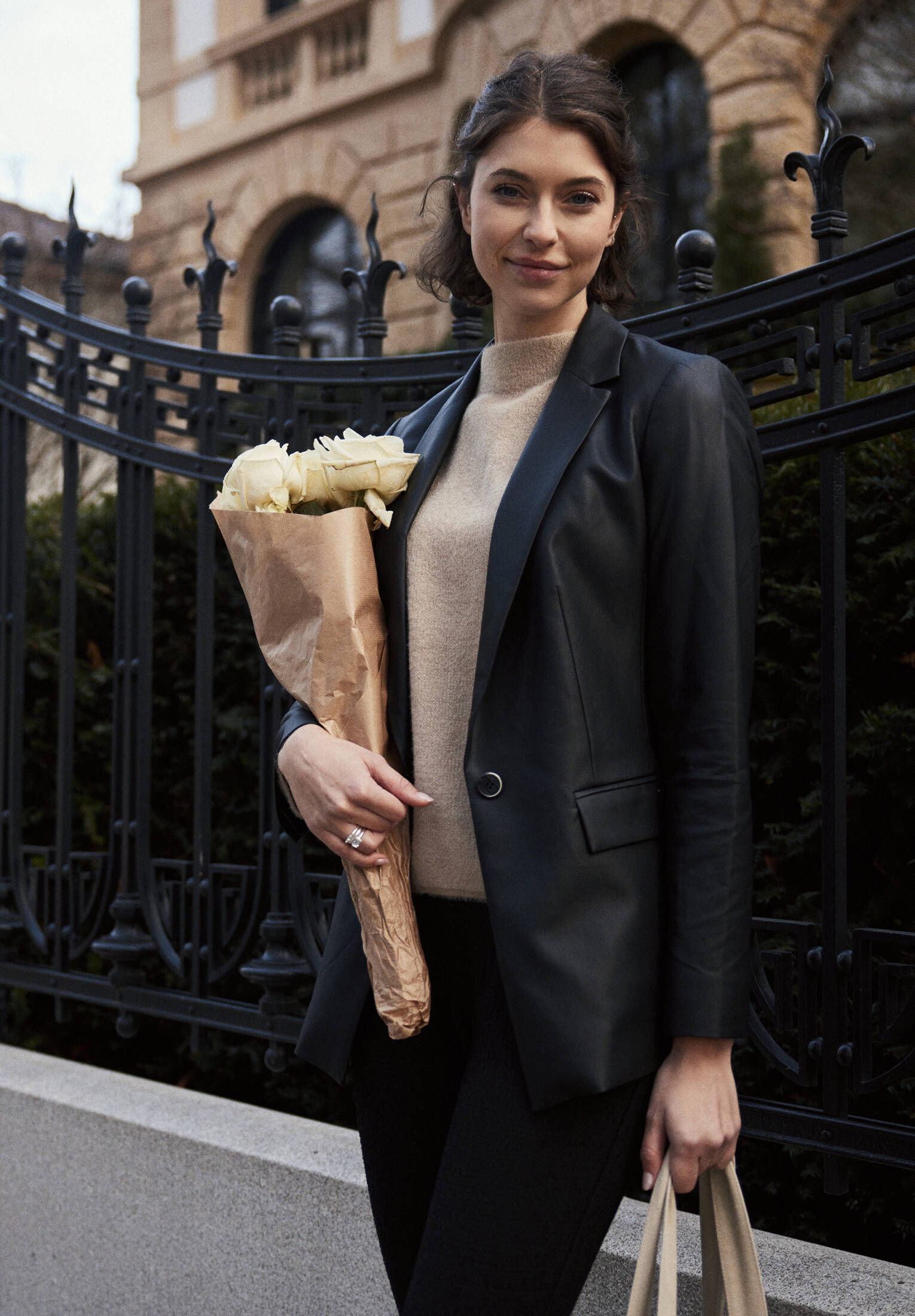 Betty & Co| Damen Businessblazer mit Taschen