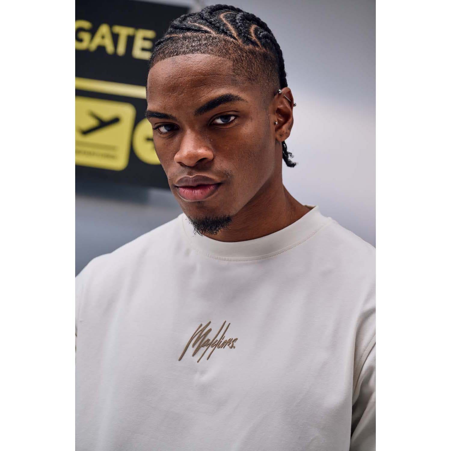 Malelions  Men Striped Signature T-Shirt