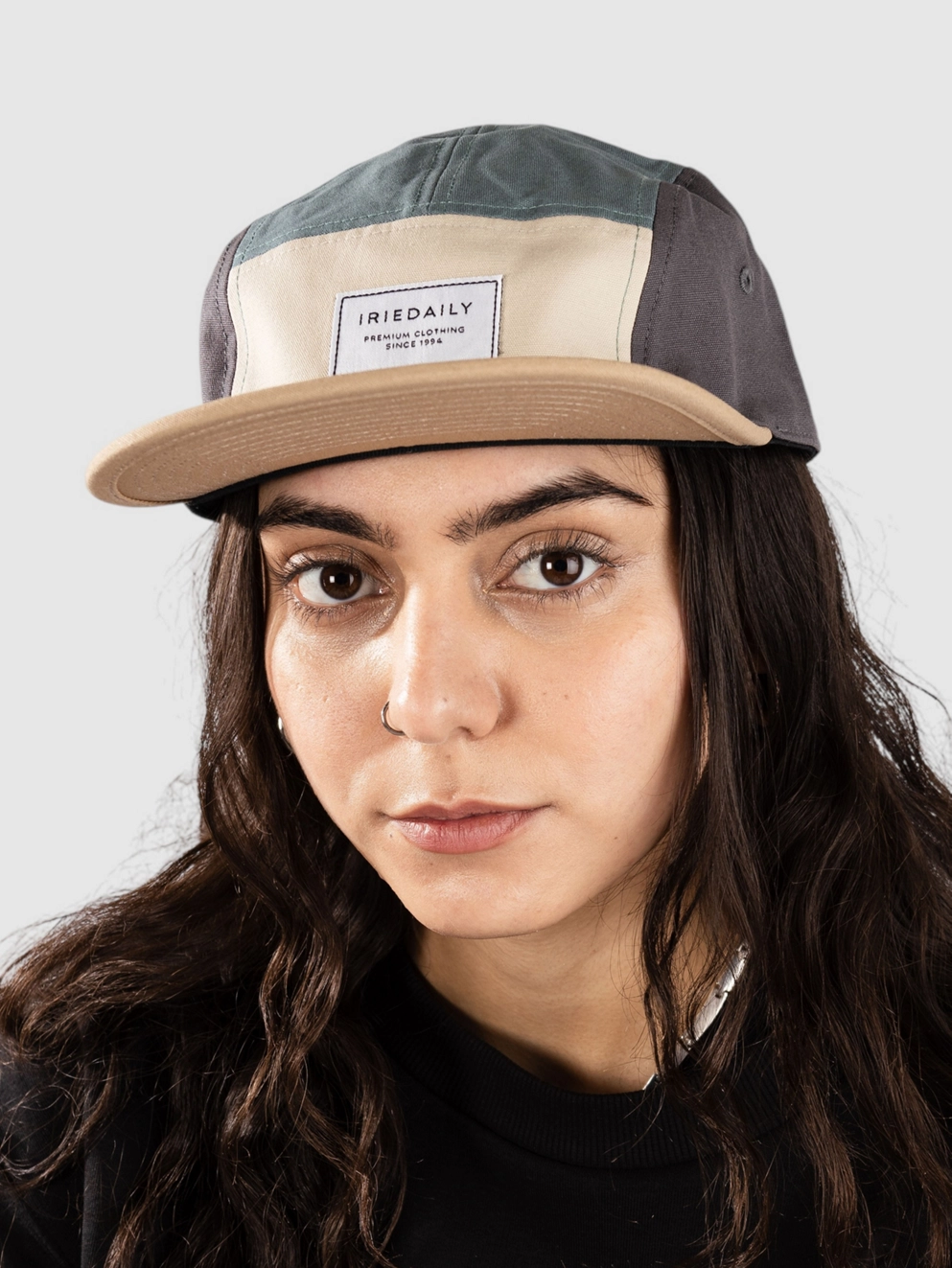 Iriedaily Millenio 5 Panel Cap beryl grey