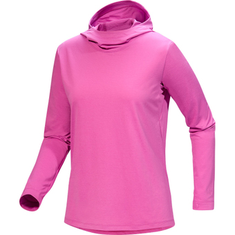 Arcteryx Taema Hoodie Alpenglow Heather Damen