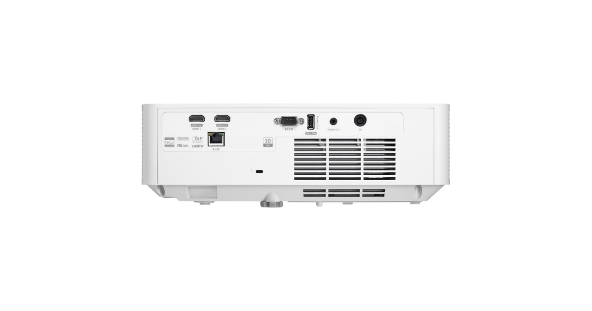 OptomaZW410UST Compacte Ultra korte afstand DLP-projector  (Wit, 4000 ANSI Lumen)
