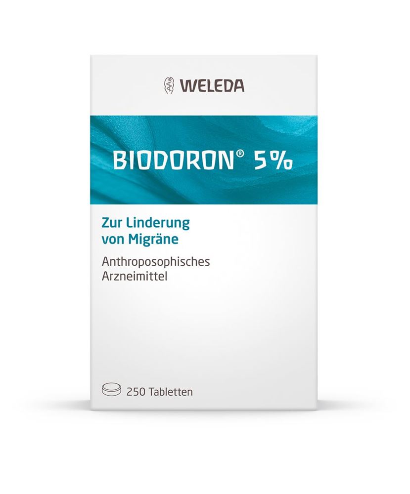 BIODORON 5%<br>250 Stück, Glasflasche, Tablette