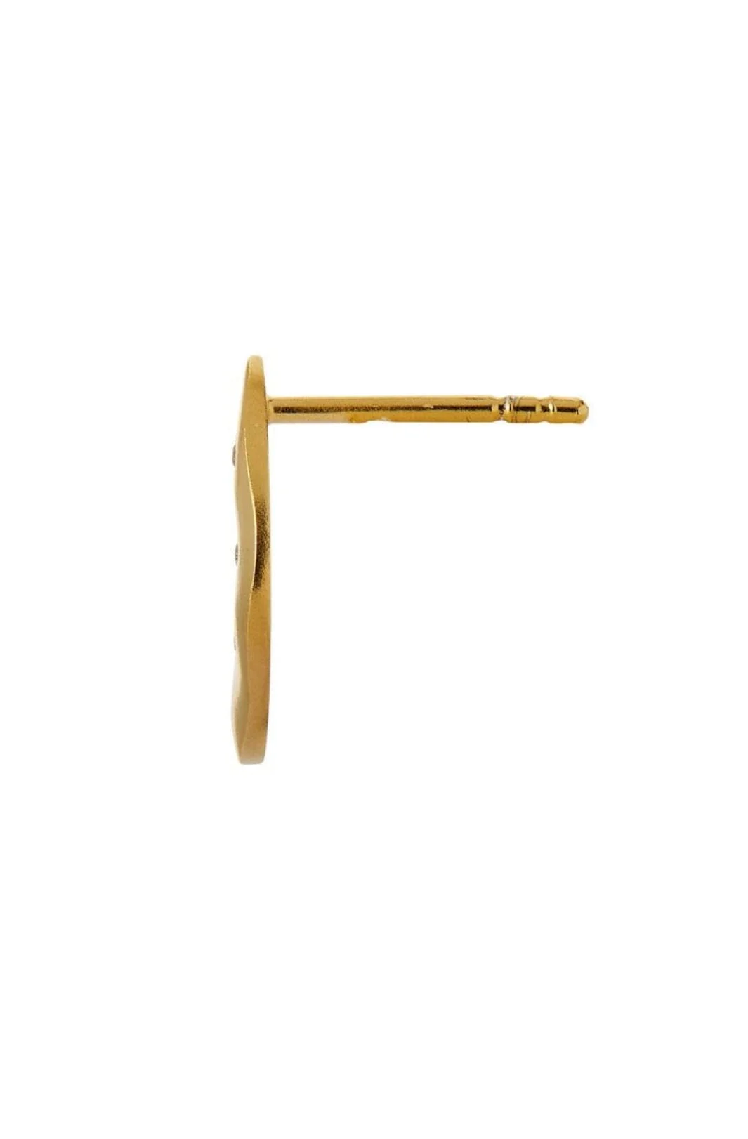 Stine A Bella Moon Earring With Four Stones