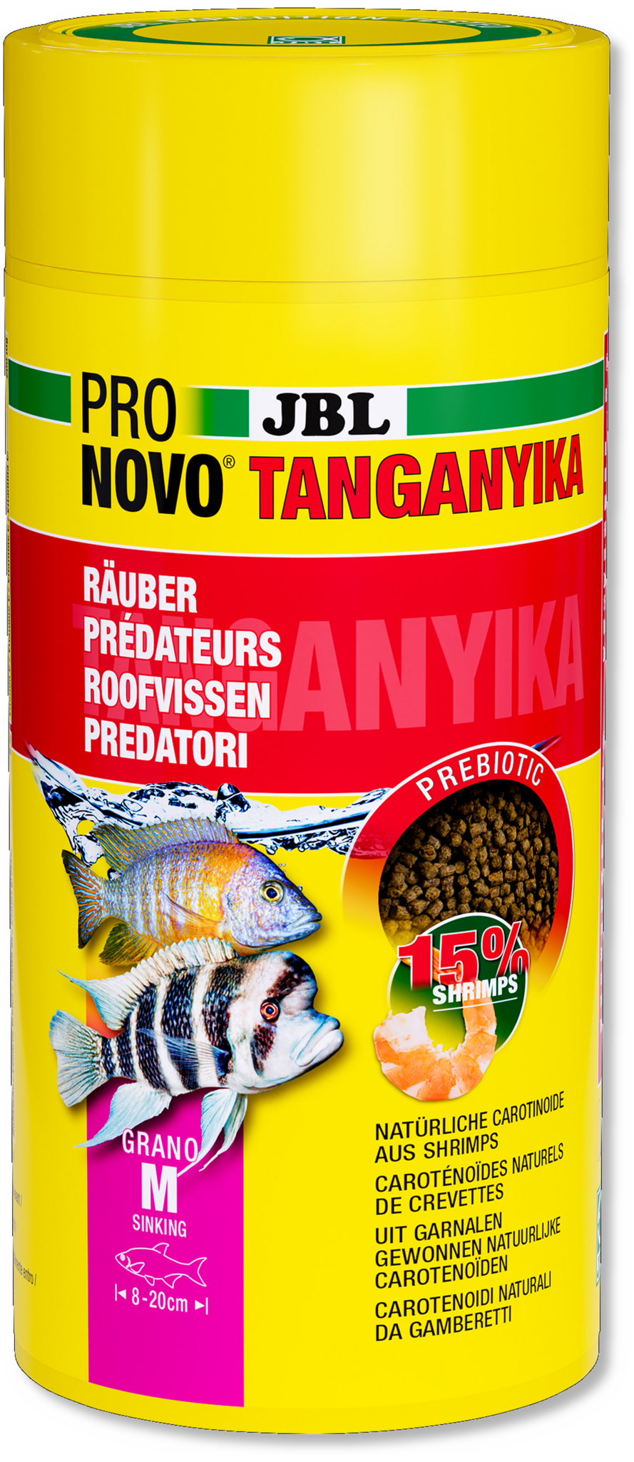 JBL Pronovo Tanganyika Grano M 1000ml | Aquariumvoer