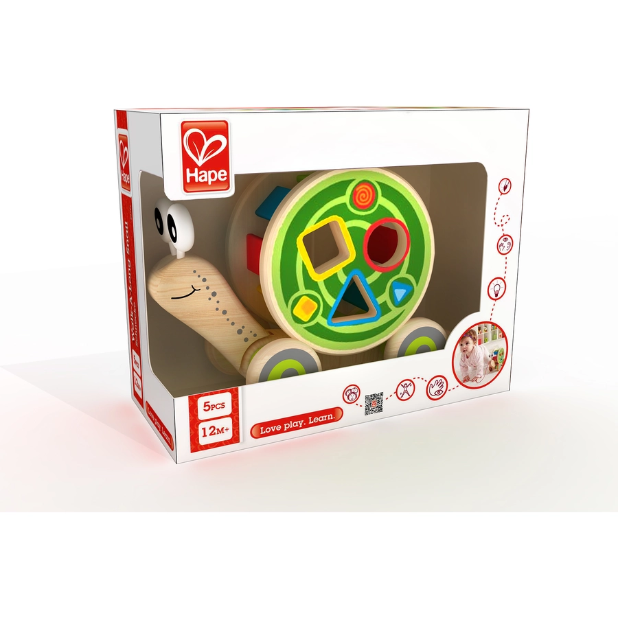 Hape Nachziehspielzeug Schnecke