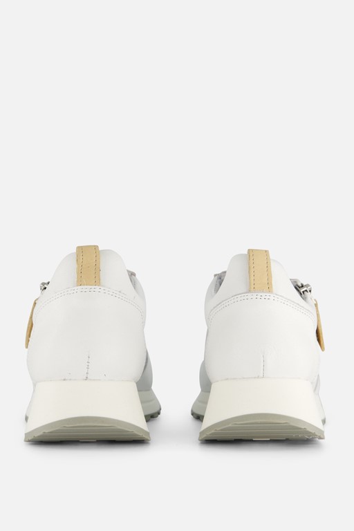 Aqa Sneakers wit Leer