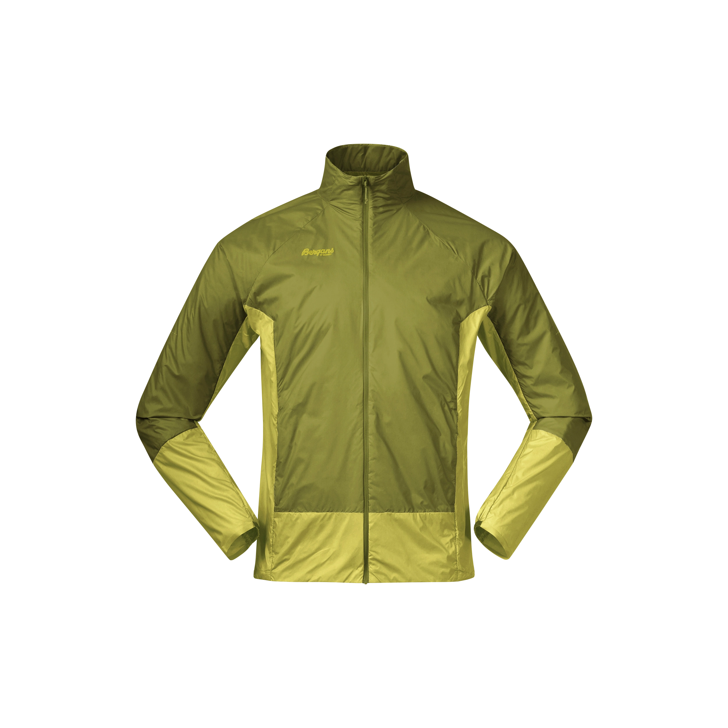 Fløyen Light Insulated Jacket Green Oasis / Dark Green Oasis