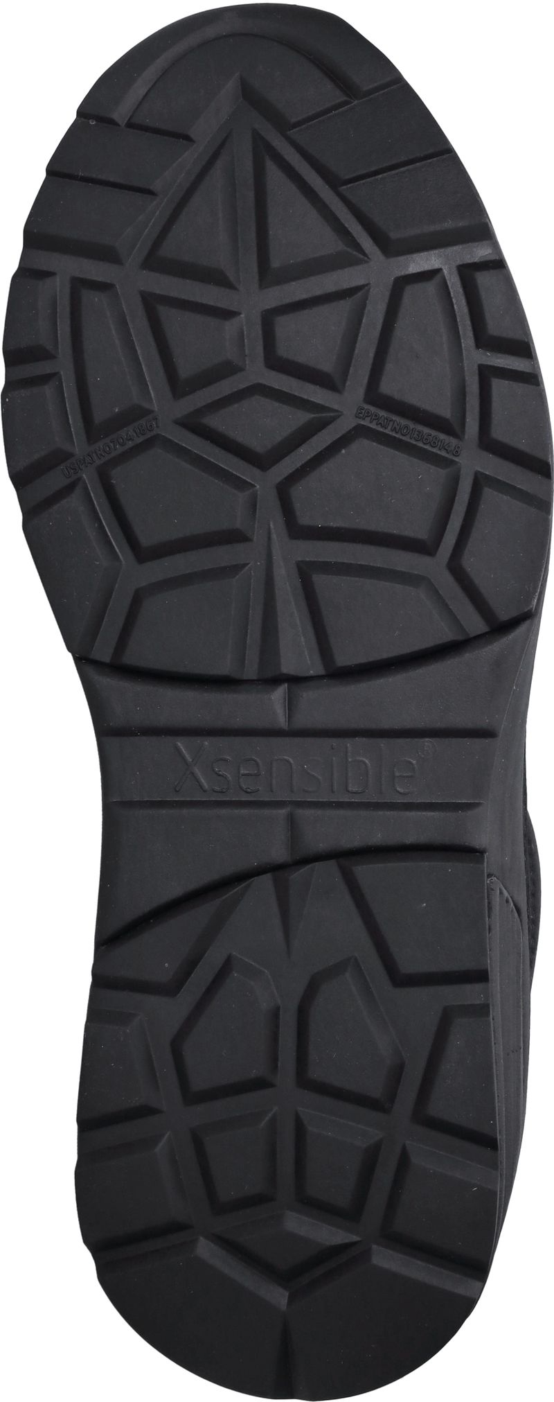 Xsensible Golden Gate Stretchwalker Sneakers Zwart Dames