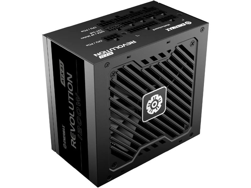 Enermax Netzteil Revolution ATX3.1 1200 W Vollmodulares 1200W Netzteil mit hoher Effizienz und ATX 3.1-Kompatibilität