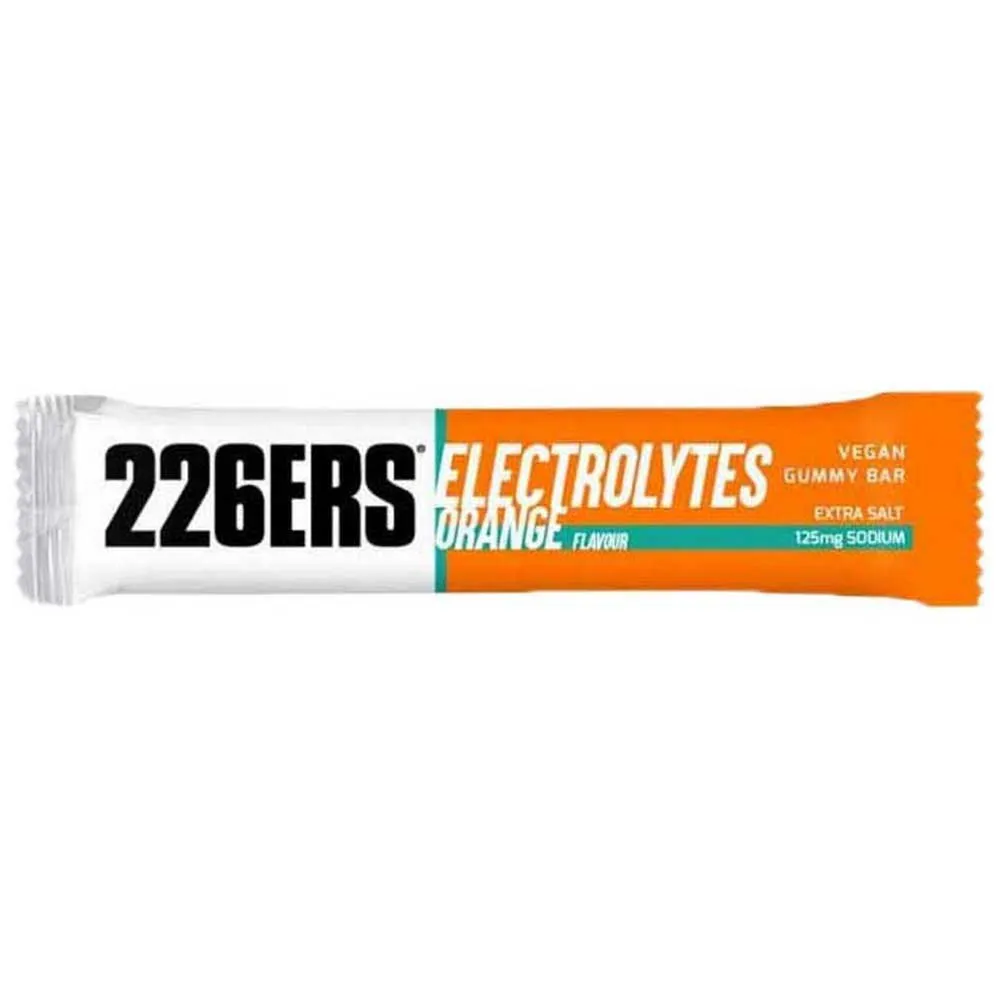 226ERS Veganer Elektrolyt-Gummibär-Energieriegel Orange 30g 1 einheit