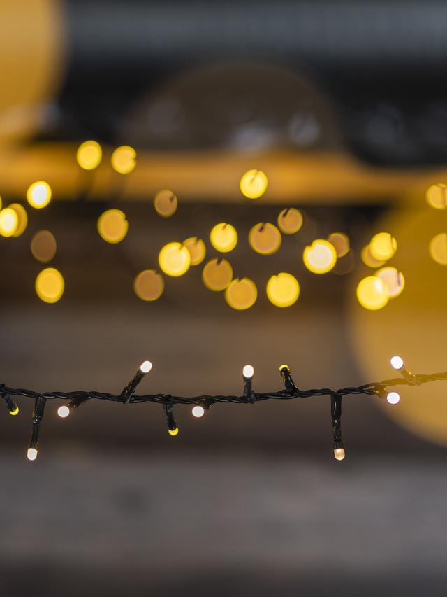 LED-Lichterkette mit 500 LED's inkl. Aufroll-Rad
