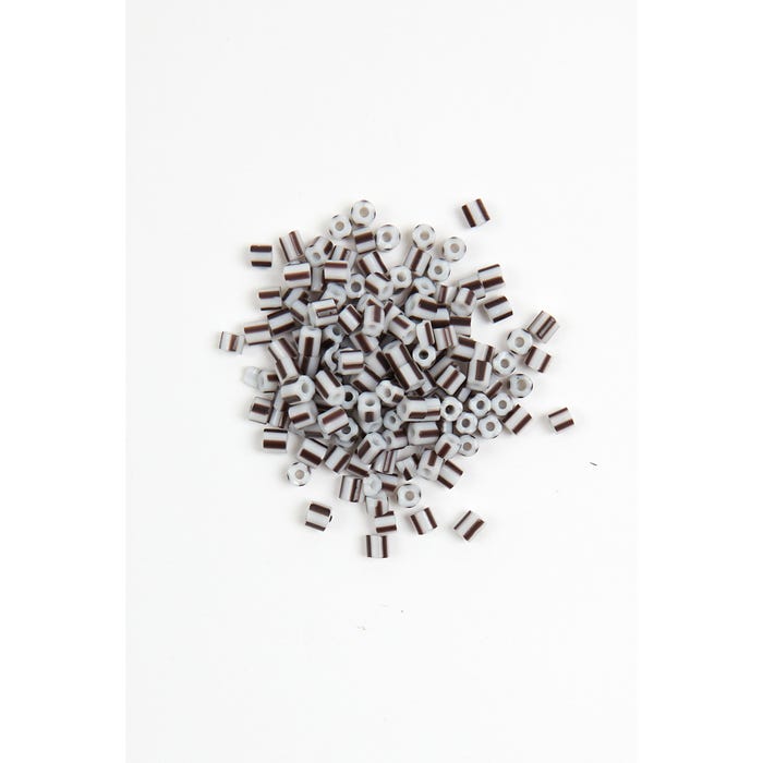 Atelier Veritas-Set glasparels strepen 4mm