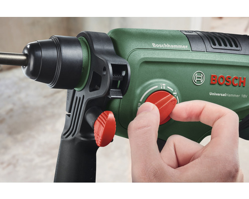 Bosch UniversalHammer 18V accuboorhamer, zonder accu en lader