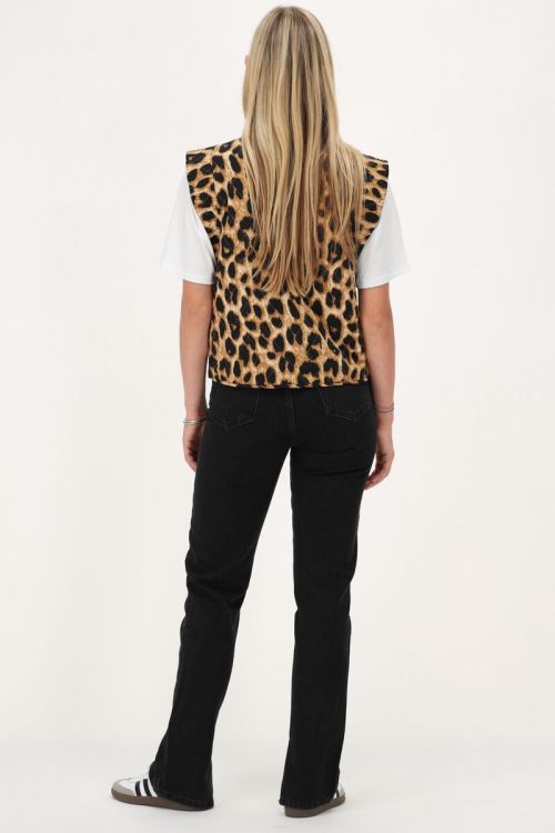 Zwarte jeans met split
