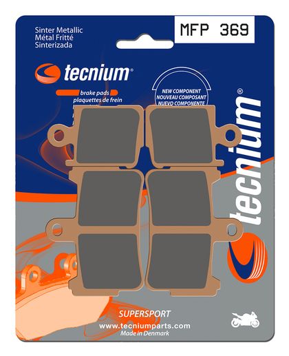 Plaquettes de freins Tecnium Trail Performance métal fritté - MFP369