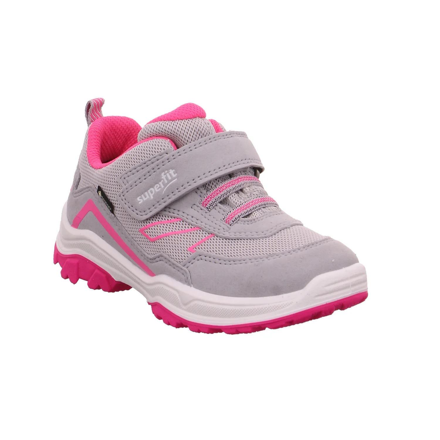 SUPERFIT Kleinkinder-Sport -Halbschuh Hellgrau Textil  Sneaker