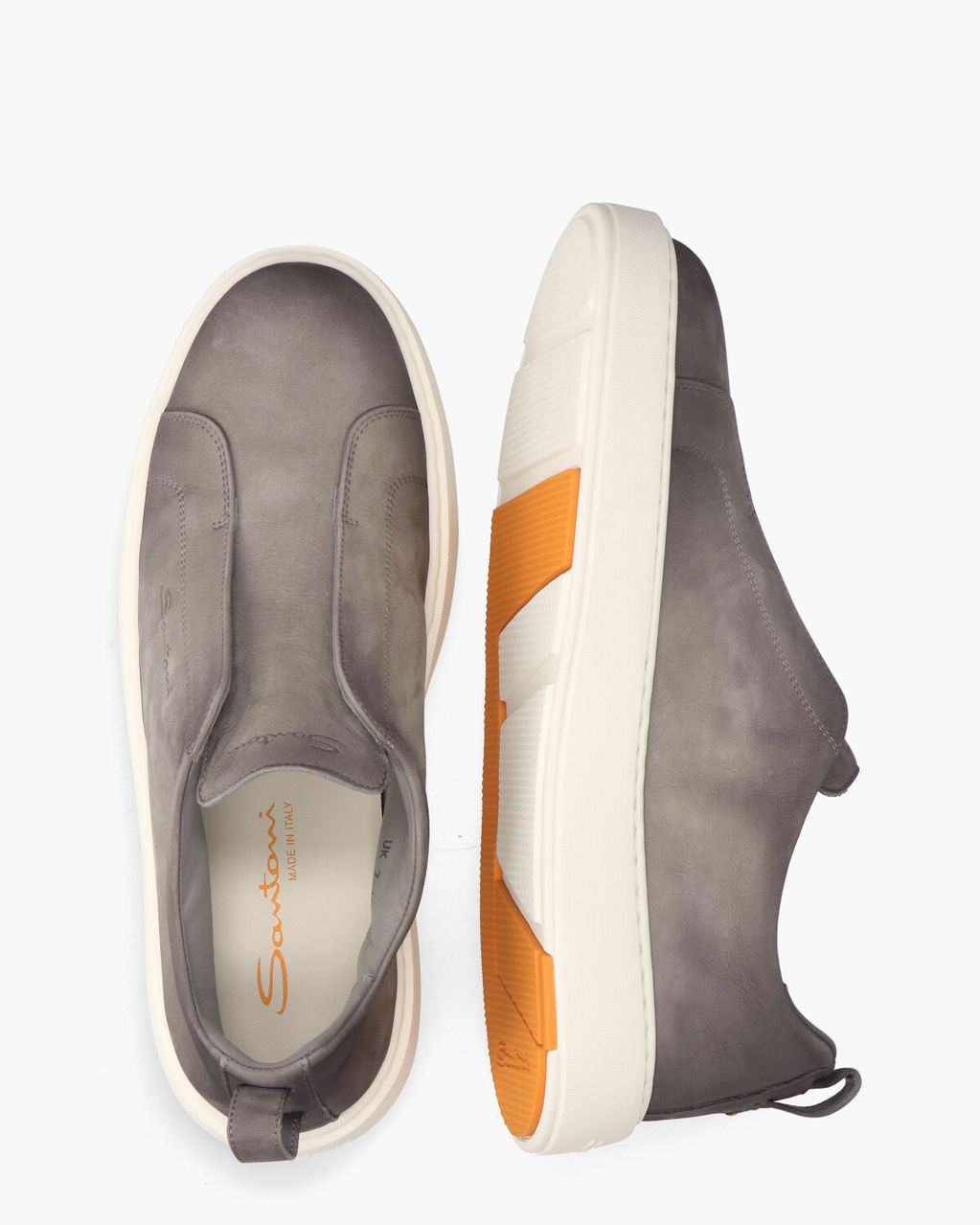 Santoni 21995 Grijs Herensneakers