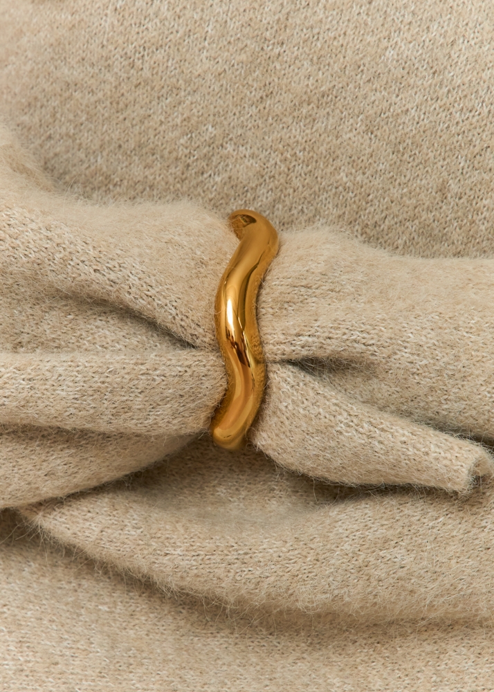 Soof bangle goud