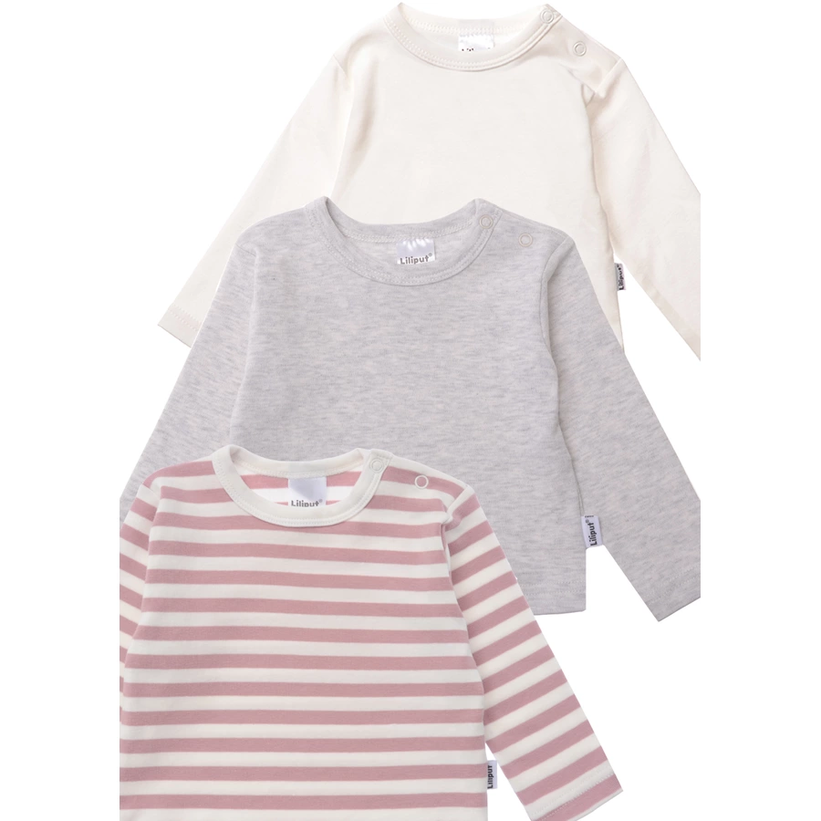 Liliput Langarmshirt rosa-weiss
