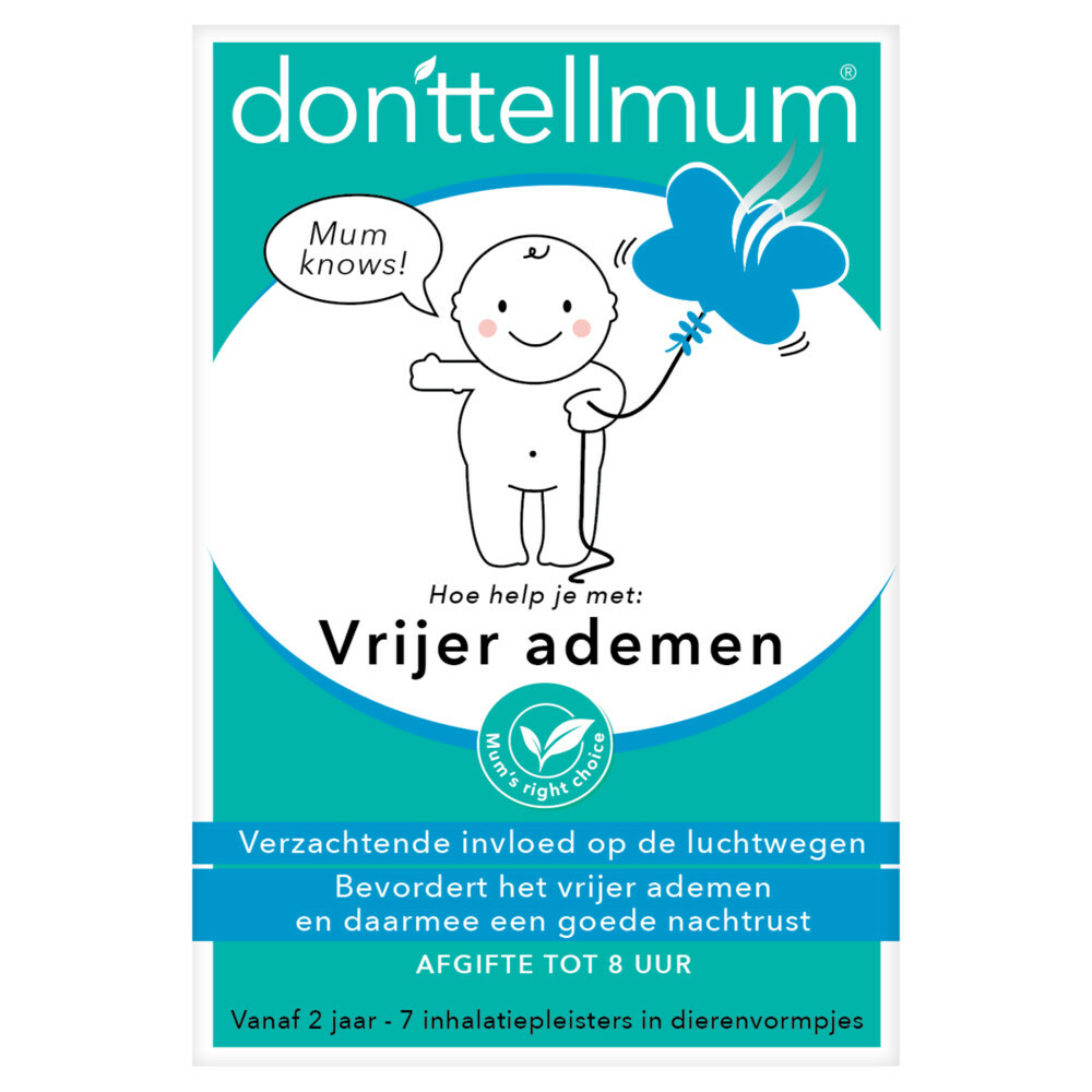 Donttellmum Inhalatiepleisters 7 stuks