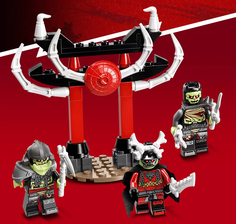 LEGO®NINJAGO® 71786 - LA CREATURE DRAGON DE GLACE DE ZANE
