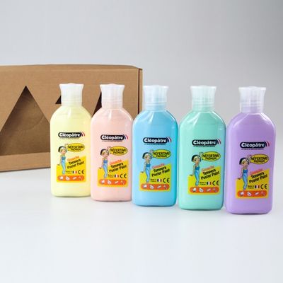 Cléopâtre NEFERTARI - Lot de 5 flacons de gouache - pastel - 5 x100ml