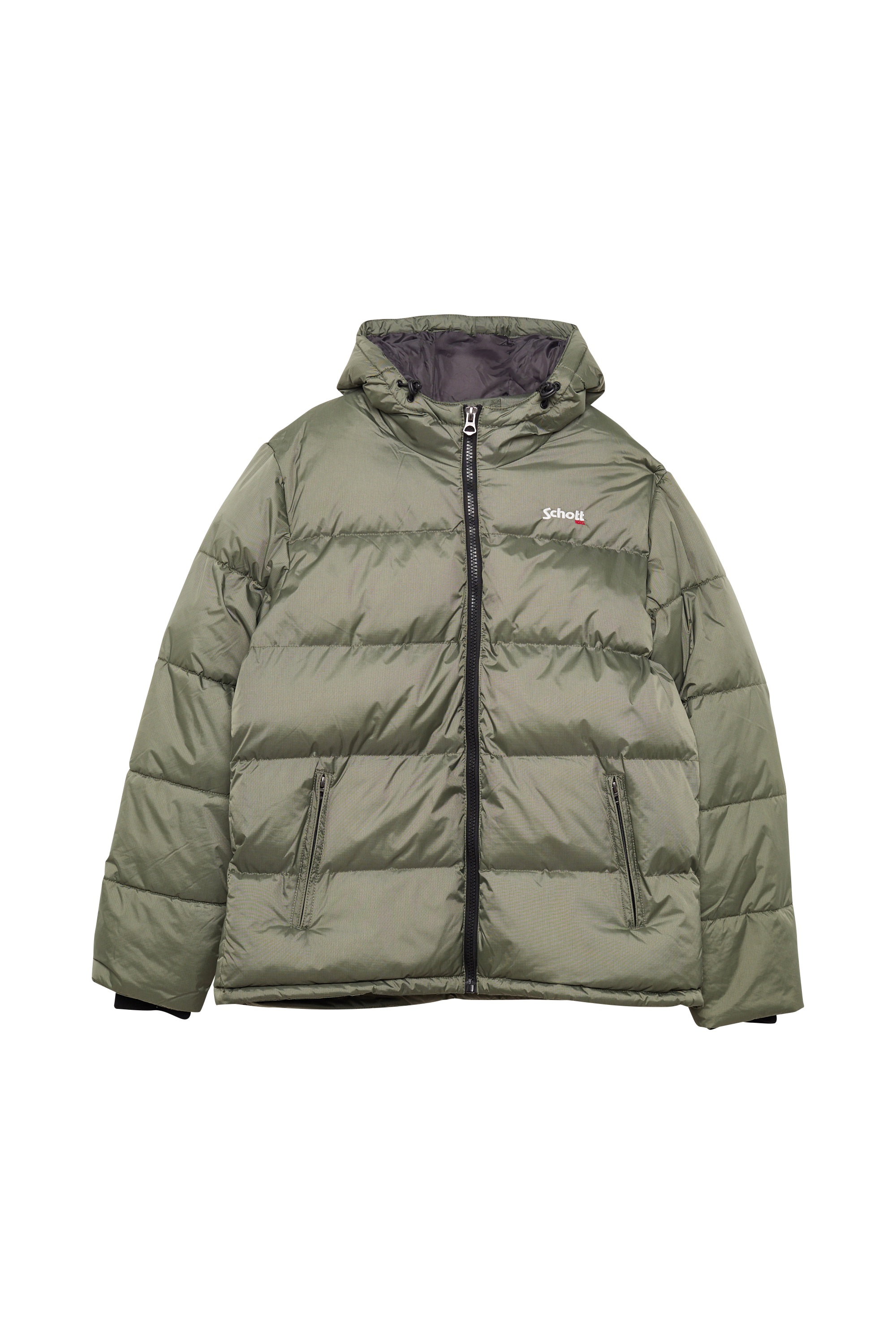 SCHOTT Doudoune avec capuche IDAHO2 Vert