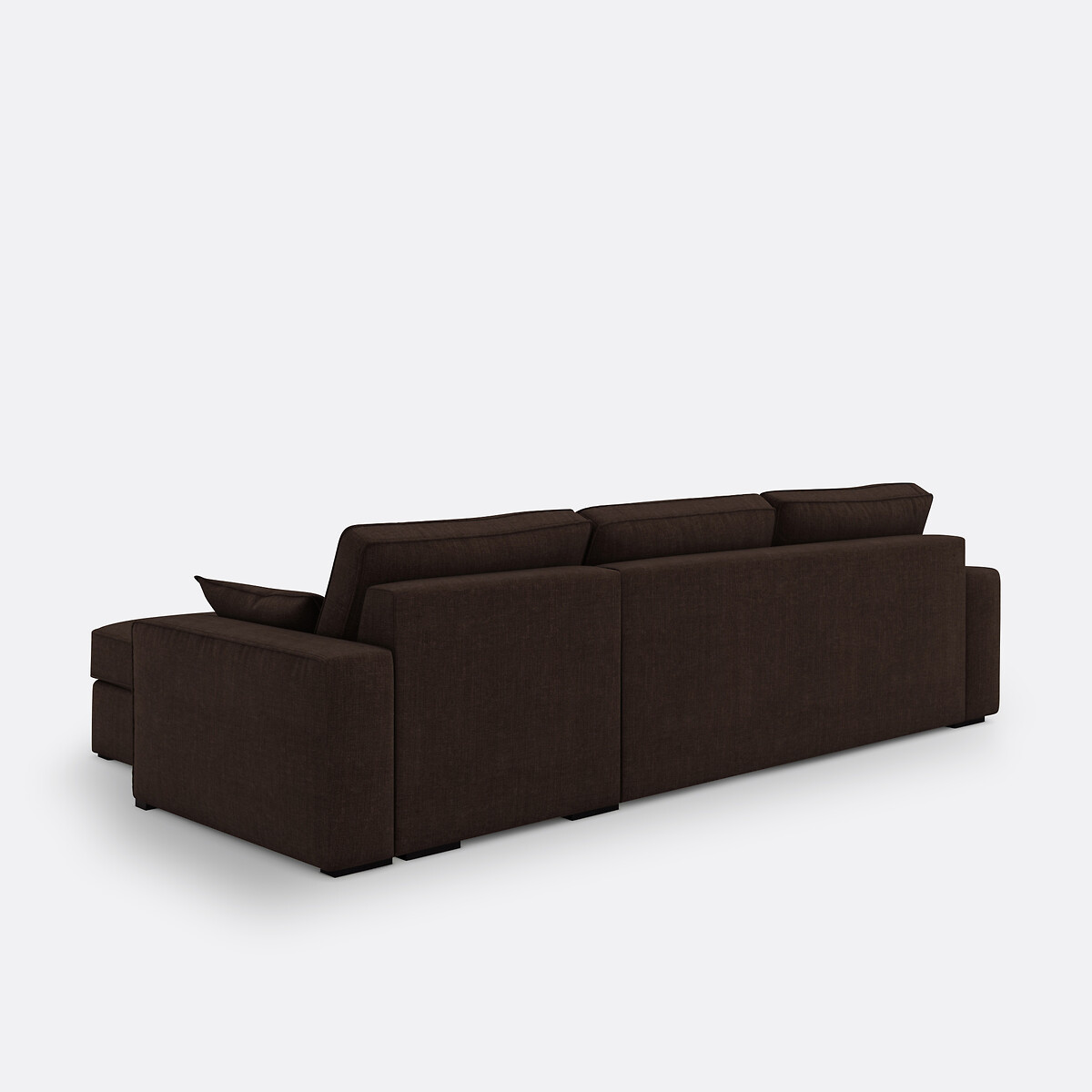 LA REDOUTE INTERIEURS<br>Sofá cama de canto, algodão/linho, Bultex, Cécilia