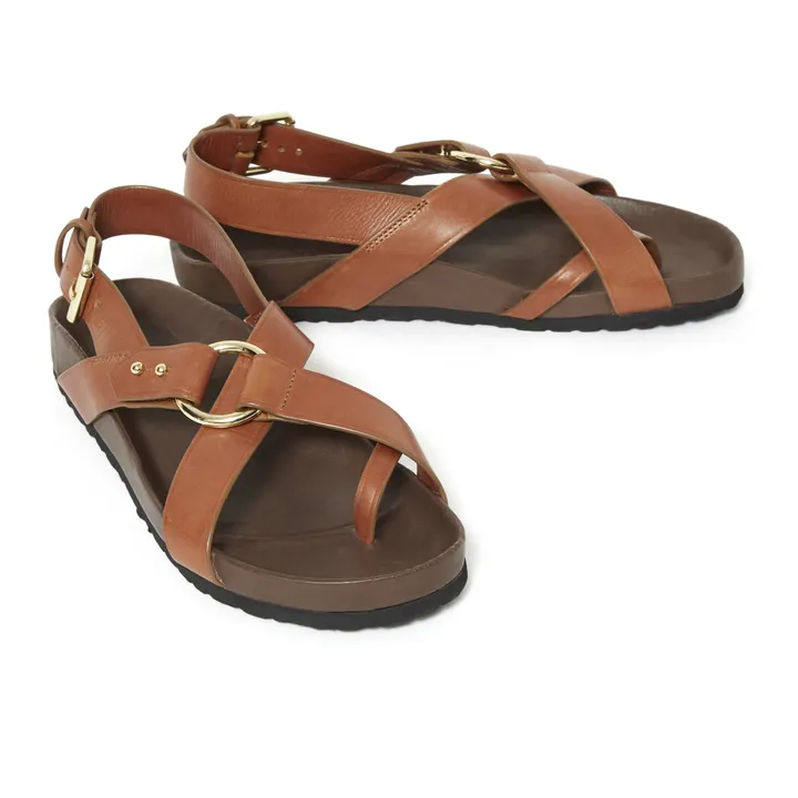 Soeur Sandales Mexico Cuir | Cognac