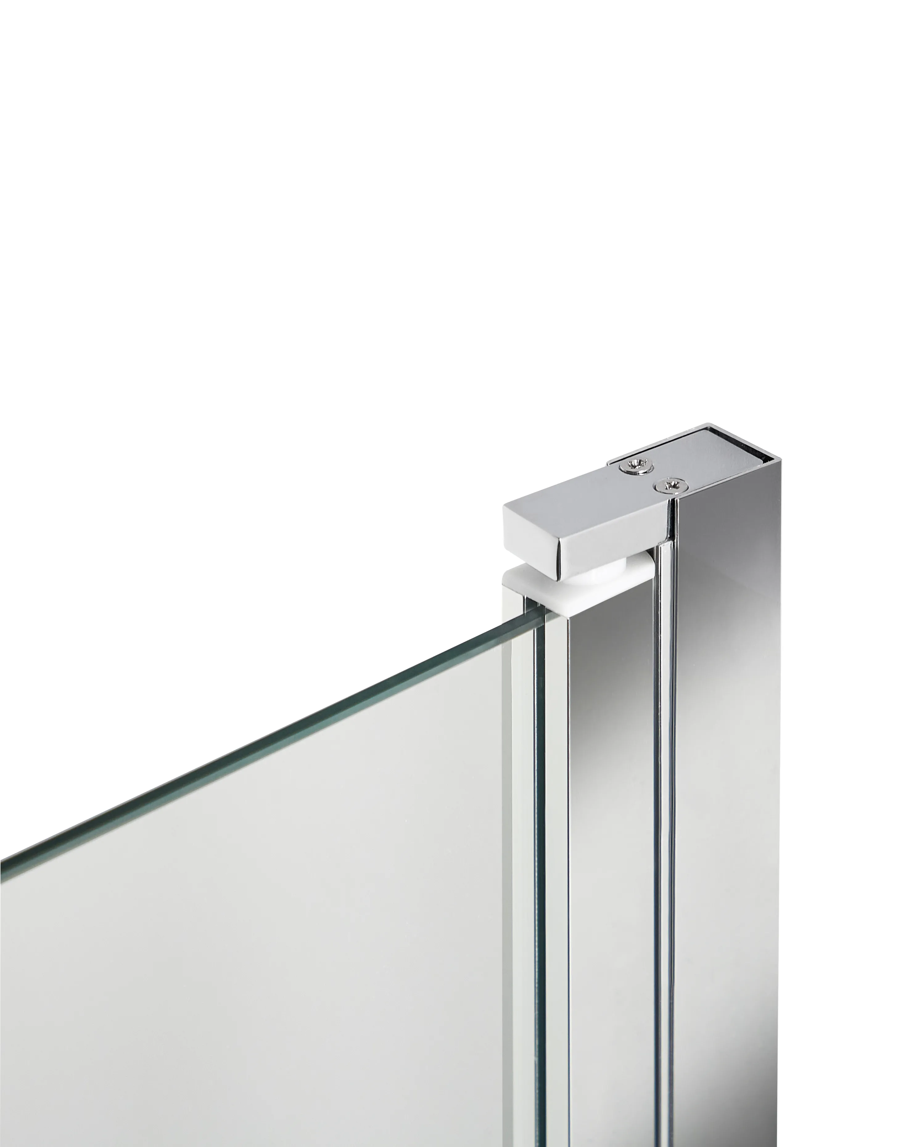 Douchescherm LAPAN 140 x 80 cm Zilver