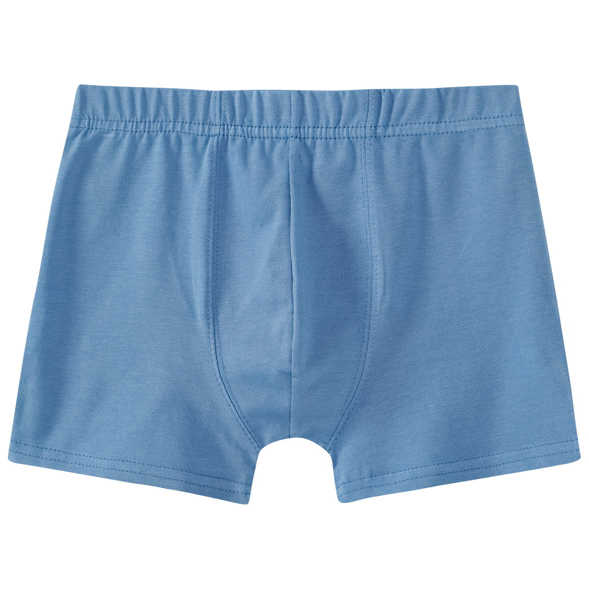 Famy 3 Jungen Boxer mit Bio Baumwolle blau / dunkelblau / weiss