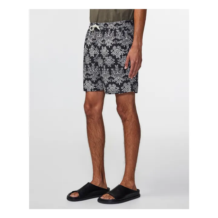NN. 07 Short Imprimé Gregor 5210 | Noir