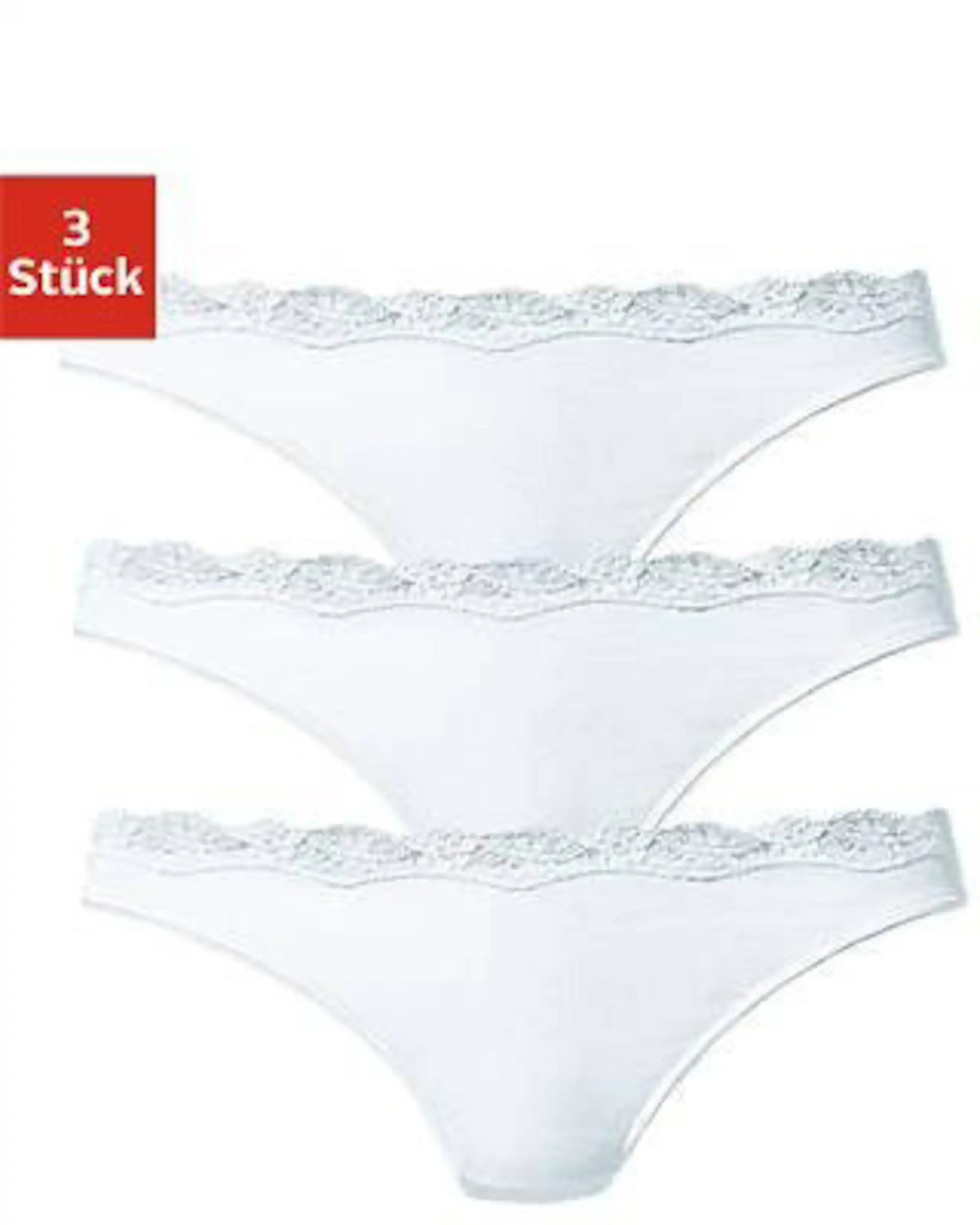 LASCANA String in weiß