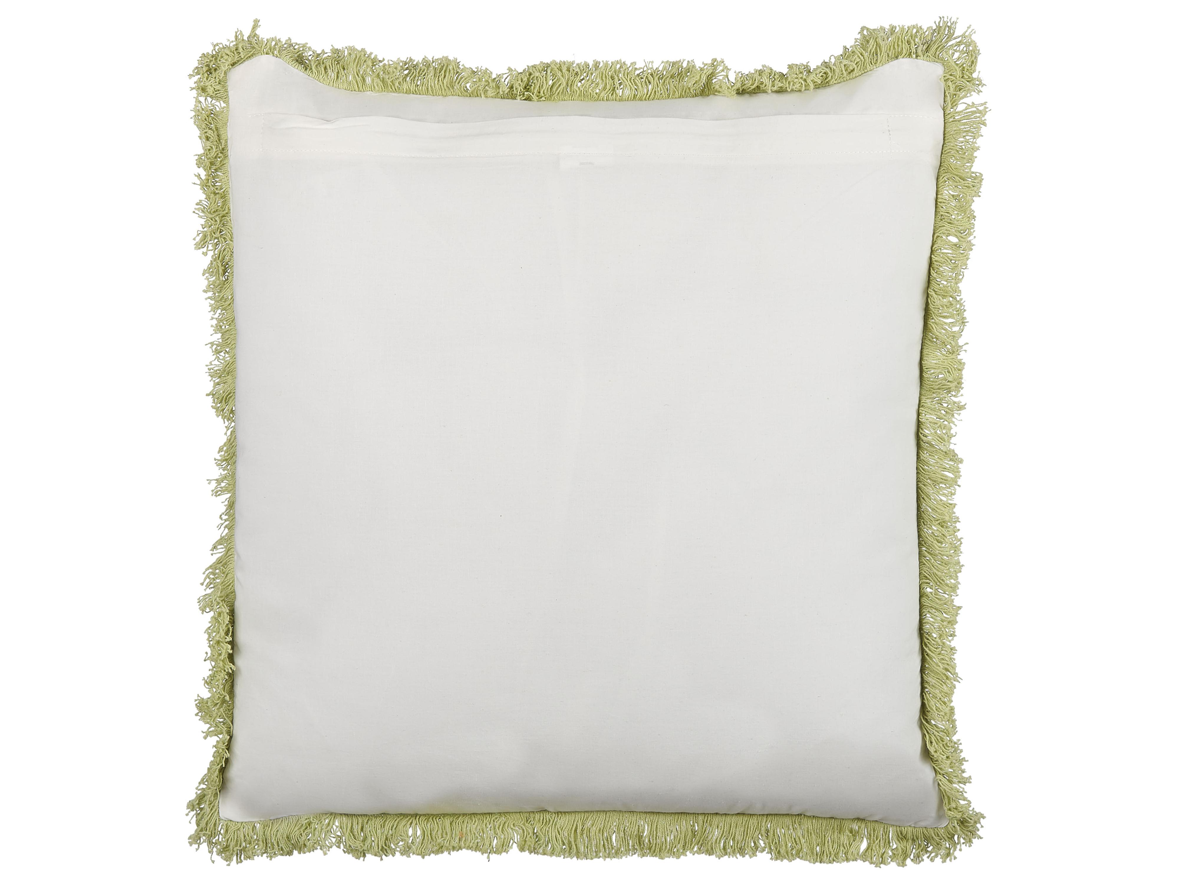 Sierkussen FILIX Katoen 45 x 45 cm Groen bloempatroon
