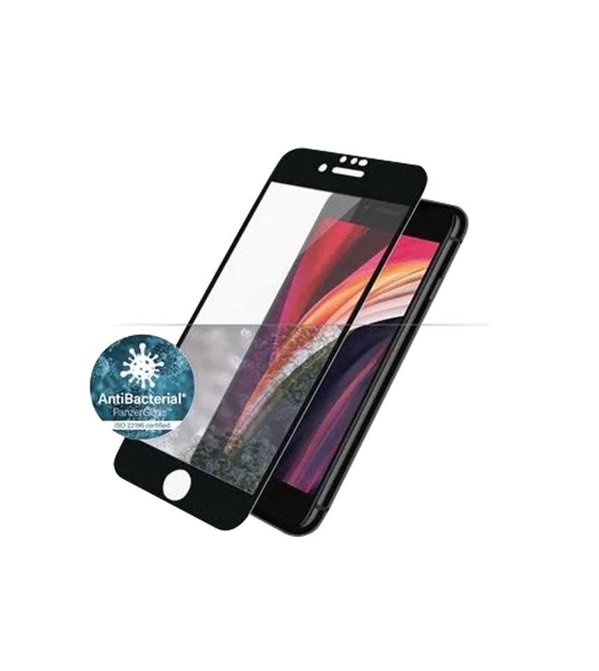 PanzerGlass- Skærmbeskyttelse Apple iPhone 8 - 7 - 6s - 6 - SE (2020/2022) - Edge-to-Edge