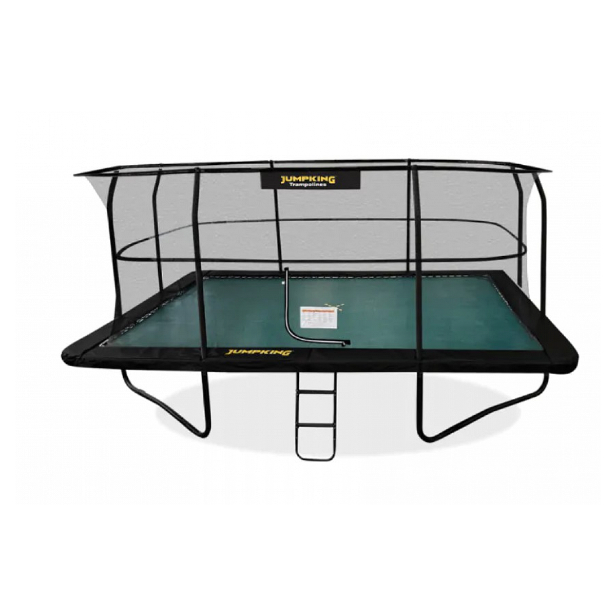 5m20 x 3m70 jumpking rectangulaire deluxe trampoline