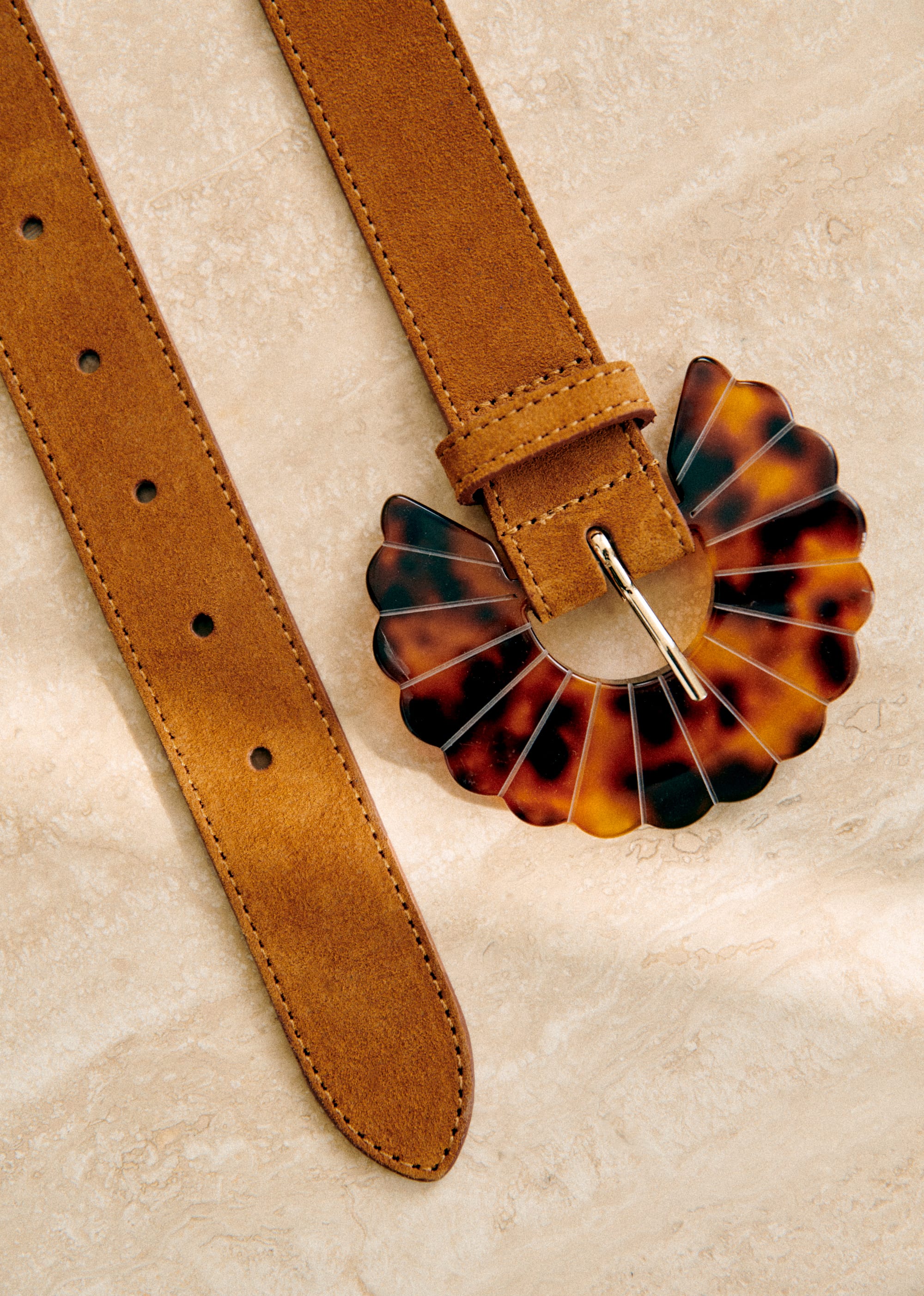 Ceinture Sandy - Tabac écaille - E-SHOP/CEINTURES 5905894