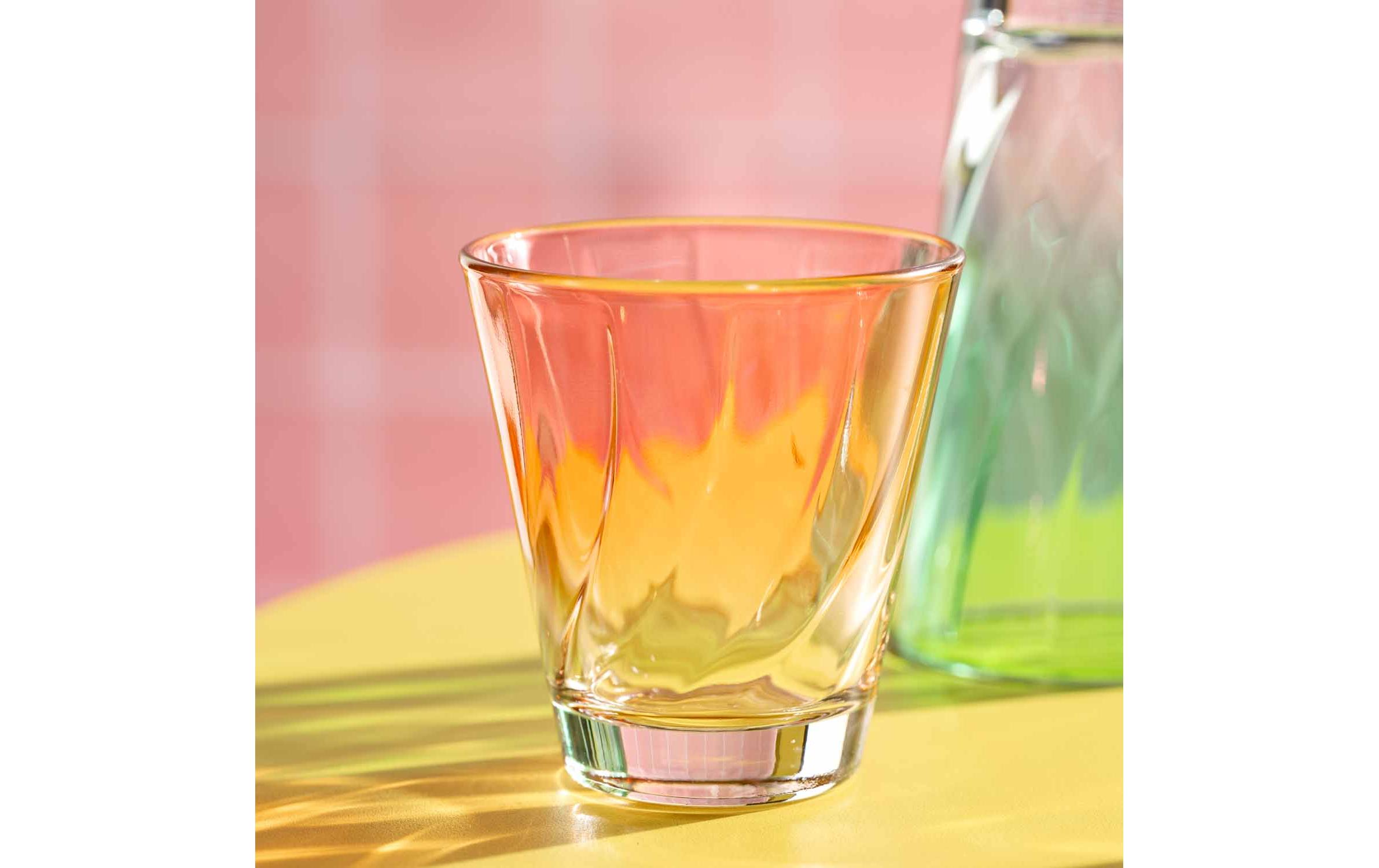 Trinkglas Twist 215 ml, 1 Stück, MehrfarbigGetränkegläser-Set