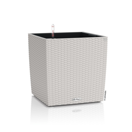 Pot Cube Cottage 40 - kit complet, gris clair